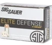 Sig 9mm Elite Performance V-Crown 147Gr Ammo JHP Handgun Ammo – 20 Rounds