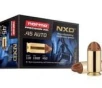 NORMA NXD Self-Defense 45 ACP 118gr Handgun Ammo – 20 Rounds