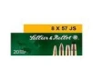 Sellier &amp; Bellot SB857JSB Rifle 8x57mm JS 196 gr Soft Point Cut-Through Edge (SPCE) Rifle Ammo – 20 Rounds