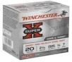 Winchester 20 Gauge Super-X Steel Lead Free WE20GT7 2-3/4″ #7 Shot Shotgun Ammunition Shotgun Ammo – 250 rounds case