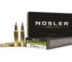 Nosler Lead Free 223 Remington 55 Grain E-Tip Rifle Ammo – 20 rounds