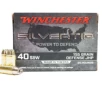 Winchester Ammunition Silvertip 40 S&amp;W 155 Grain Hollow Point Handgun Ammo – 200 round case