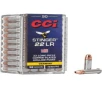 CCI 0050 Varmint Stinger 22 LR 32 gr Copper Plated Hollow Point (CPHP) Rimfire Ammo – 50 Rounds