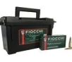 Fiocchi 308FA Shooting Dynamics 308 Win 150 gr FMJBT Rifle Ammo – 180 round case