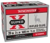 Winchester Super-X Rifled Slug Shotshell - 20 Gauge - 1600 fps - 2.75&quot;