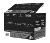 Migra Custom Waterfowl Shotshells - 20 Gauge - 2/4 - 3&quot; - 25 Rounds