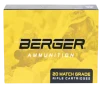 Berger 6.5 Creedmoor 144 Grain Centerfire Rifle Ammo