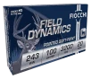 Fiocchi Shooting Dynamics .243 Winchester 100 Grain Centerfire Rifle Ammo