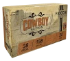 Fiocchi Shooting Dynamics .38 Special 158 Grain Lead Round Nose FP Handgun Ammo