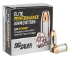 SIG SAUER Elite Performance JHP .45 ACP 200 Grain V-Crown Handgun Ammo