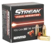 Ammo Inc. Streak Visual 9mm Luger 115 Grain Jacketed Hollow Point Centerfire Handgun Ammo