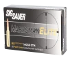 SIG SAUER Elite Performance Match Grade 6.5 Creedmoor 140 Grain Centerfire Rifle Ammo