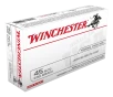 Winchester .45 ACP 230 Grain JHP Centerfire Handgun Ammo