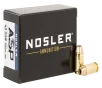 Nosler Match Grade JHP .40 S&amp;W 150 Grain 1110 Velocity Handgun Ammo