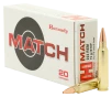 Hornady Match .223 Rem 75 Grain Centerfire Rifle Ammo