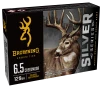 Browning Silver Series 6.5 Creedmoor 129 Grain Plated Soft Point Centerfire Rifle Ammo