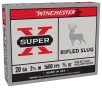 Winchester Super-X Rifled Slug Shotshell - 20 Gauge - 1600 fps - 2.75&quot;