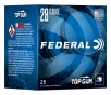 Federal Top Gun Sporting Clay Target Shotshells - 28 Gauge - #8 - 2.75&quot; - 25 Rounds