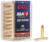CCI .22 WMR 40 Grain TMJ Rimfire Ammo