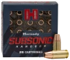 Hornady 9mm Luger 147 Grain XTP Subsonic Handgun Ammo