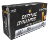 Fiocchi Shooting Dynamics .357 Mag 158 Grain Jacketed HP Handgun Ammo