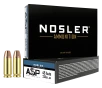 Nosler Match Grade JHP .45 ACP 230 Grain Handgun Ammo