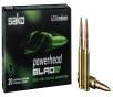 Sako Powerhead Blade 6.5 Creedmoor 120 Grain Centerfire Rifle Ammo