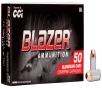 CCI Blazer Aluminum .40 S&amp;W 165 Grain TMJ Centerfire Handgun Ammo