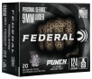 Federal Punch Personal Defense 9mm Luger 124 Grain Handgun Ammo