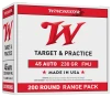 Winchester .45 ACP 230 Grain FMJ Handgun Ammo