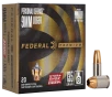 Federal Premium Personal Defense Hydra-Shok Deep 9mm Luger 135 Grain Handgun Ammo