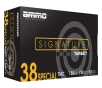 Ammo, Inc. Signature Target .38 Special 158 Grain TMC Handgun Ammo