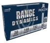 Fiocchi Shooting Dynamics .38 Special 148 Grain Lead Wadcutter Handgun Ammo