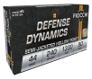 Fiocchi Shooting Dynamics Handgun Ammo -  .44 Rem Mag - 240 Grain - 50 Rounds - Jacketed HP