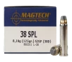 Magtech Sport Shooting .38 Special 125 Grain Semi-Jacketed Soft Point Handgun Ammo