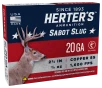 Herter&#039;s Copper Sabot Slug Shotshells - 20 Gauge - 2.75&quot; - 5 Rounds