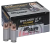 SIG SAUER Elite Performance JHP 9mm Luger 147 Grain V-Crown Handgun Ammo