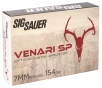 SIG SAUER Venari SP 7mm Remington Magnum 154 Grain Soft-Point Hunting Ammo