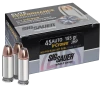 Sig Sauer Elite Performance JHP .45 ACP 185 Grain V-Crown Handgun Ammo