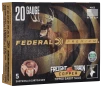 Federal Premium Freight Train Copper-Tipped Sabot Slug Shotshells - 20 Gauge - 275 Grain - 2.75&quot; - 5 Rounds