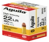 Aguila SuperExtra .22 LR 40 Grain High Velocity Rimfire Ammo