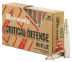 Hornady Critical Defense .223 Rem 55 Grain FTX Rifle Ammo