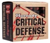 Hornady 91340 Critical Defense  40 S&amp;W 165 gr Flex Tip eXpanding 20 Bx/ 10 Cs