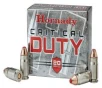 Hornady 91376 Critical Duty  40 S&amp;W 175 gr FlexLock 20 Bx/ 10 Cs