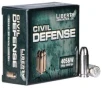 Liberty Ammunition LACD40012 Civil Defense  40 S&amp;W 60 gr Hollow Point (HP) 20 Bx/ 10 Cs