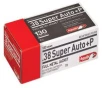 Aguila 1E382112 Pistol 38 Super +P 130 gr Full Metal Jacket (FMJ) 50 Bx/ 20 Cs
