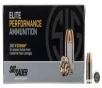 Sig Sauer E45AP250 Elite V-Crown 45 ACP 230 gr Jacketed Hollow Point (JHP) Pistol Ammunition 50 Rd Box