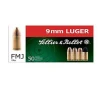 Sellier &amp; Belloit 9MM LUGER 124GR FMJ Centerfire Pistol Ammunition 50rd BOX