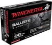 Winchester Ammo SBST243A Ballistic Silvertip  243 Win 95 gr Polymer Tip 20 Bx/ 10 Cs