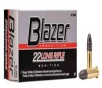 CCI 0021 Blazer High Velocity 22 LR 40 gr Lead Round Nose (LRN) 50 Bx/ 100 Cs